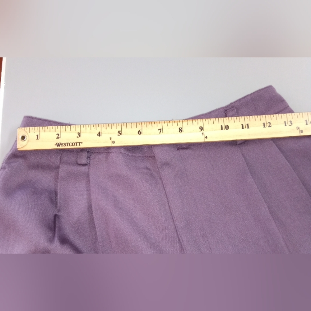 Elegant Purple Women's Trousers - Picture 7 of 11